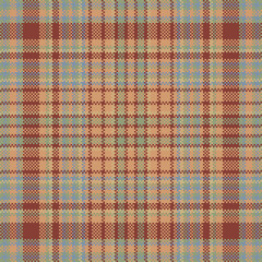Tartan plaid pattern seamless. Print fabric texture. Check vector background.