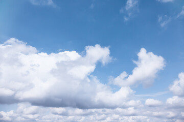 Naklejka na ściany i meble View of beautiful sky with clouds