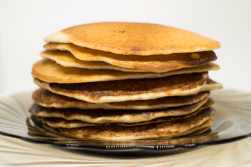 stack of pancakes on a plate
