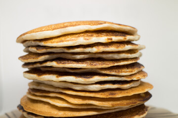 stack of pancakes on a plate