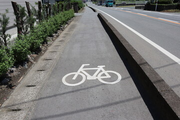 自転車サイン