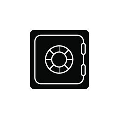 Safe deposit box icon