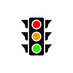 Traffic light illustration vector