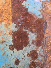 rusty metal background