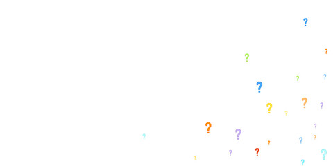 Question marks Quiz doubt survey faq public poll.