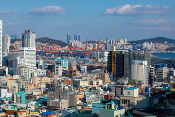 beautiful city busan, korea