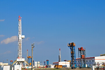 Obraz premium The oil rig