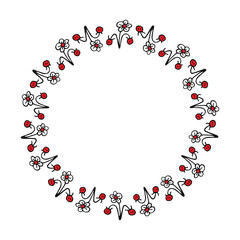 Obraz premium floral frames-10