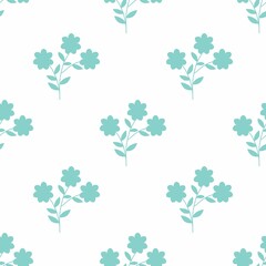 Seamless Pattern With Floral Motifs able to print for cloths, tablecloths, blanket, shirts, dresses, posters, papers.