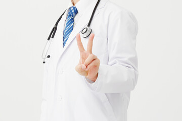 医療　ドクター　顔なし