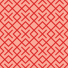 Fototapeta premium Japanese Diagonal Square Vector Seamless Pattern