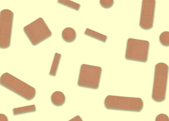 cerotti colori bambini medico studio medico medicina 