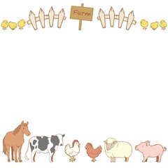 牧場セットフレーム