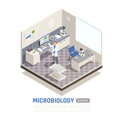 Microbiology Isometric Composition