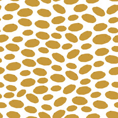 Seamless pattern with unpeeled potatoes, isolated on white background trend of the season. Can be used for Gift wrap fabrics, wallpapers, food packaging. Vector