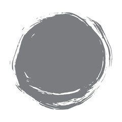 Card banner design paint stain scandinavian style gray isolated on white background. simple ornament trend of the season. Abstract template frame for your text, copy space.Vector