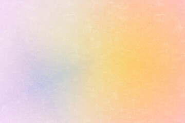 Multicolored pastel abstract background.Gentle tones paper texture. Light gradient. The colour is soft and romantic.