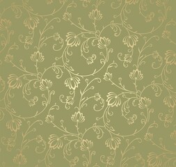 water lilies, wedding card design, royal India	