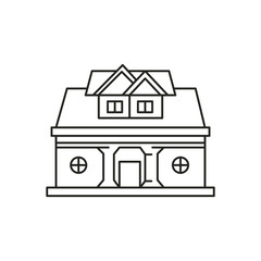 House icon. Vector Illustration