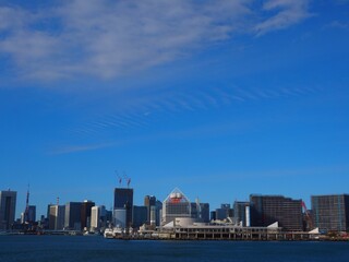 Obraz premium harbor view from Toyosu Gururi park