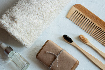 wooden toothbrushes, tooth powder