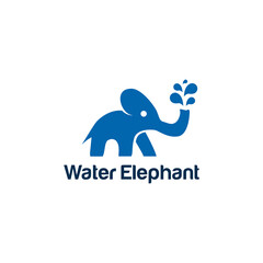 Water Elephant Logo animal 