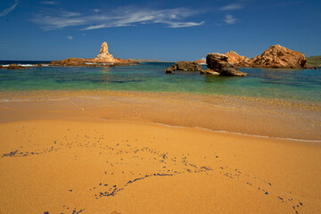 Cala Pregonda.Menorca.Reserva de la Bioesfera.Illes Balears.España.