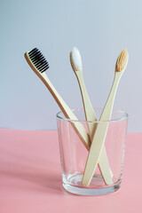 wooden toothbrushes, tooth powder