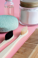 Facial. Cream, sponge, soap, spray