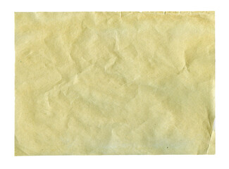 Old paper isolated