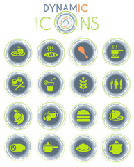 food and kitchen dynamic icons