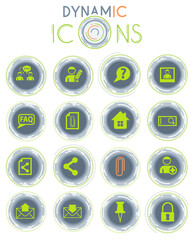 forum interface dynamic icons