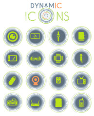 Gadgets dynamic icons