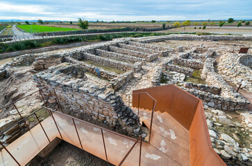 Poblado íbero Els Vilars, Arbeca, Les Garrigues, Lleida, Catalunya, Spain