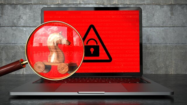 Encrypted Notebook Trojan Malware Detected