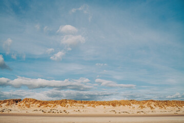 Nordseestrand in Blåvand in Dänemark