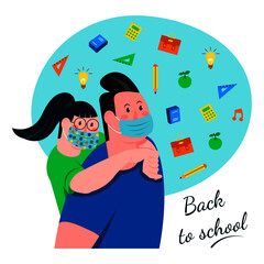 Vector family concept illustration