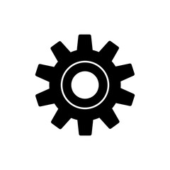 Gear Settings Icon Vector Illustration
