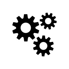 Gear Settings Icon Vector Illustration
