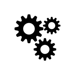 Gear Settings Icon Vector Illustration