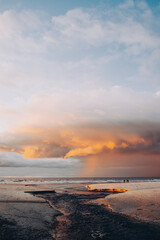 Nordseestrand in Vejers in Dänemark