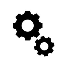 Gear Settings Icon Vector Illustration