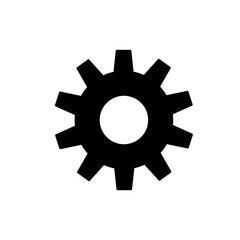 Gear Settings Icon Vector Illustration