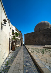 Fototapeta na wymiar Icherisheher old town of Baku, Azerbaijan
