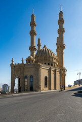 Fototapeta na wymiar Mosque in Baku, Azerbaijan