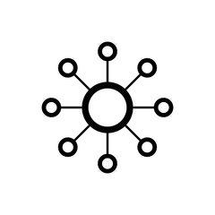 Connection Icon Mark Vector Illustration