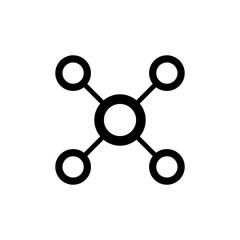 Connection Icon Mark Vector Illustration