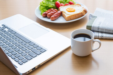 モーニングセット　朝食イメージ