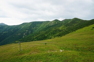 Mala Fatra mountains panorama in summer, Slovakia