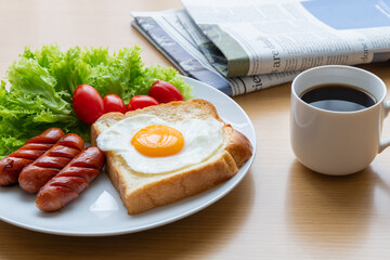モーニングセット　朝食イメージ